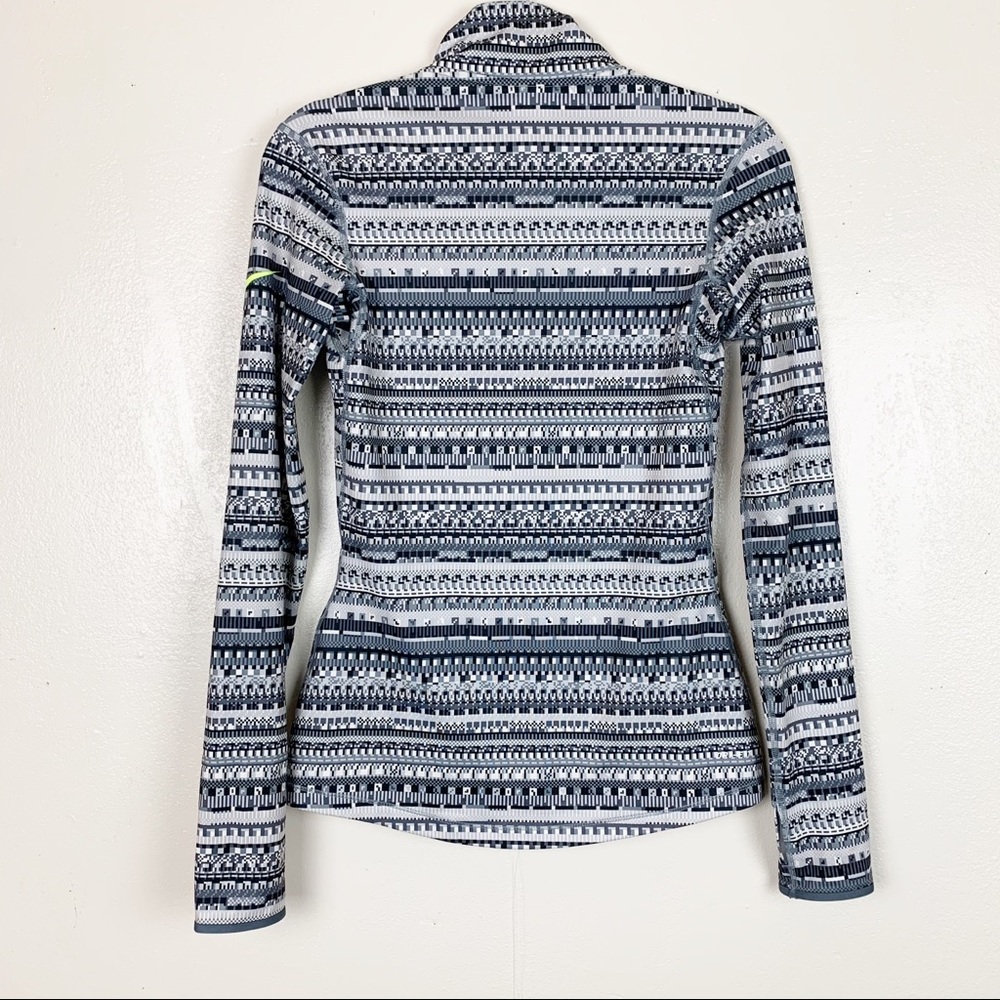 Nike Pro Hyperwarm Half Zip Athletic Top - image 8